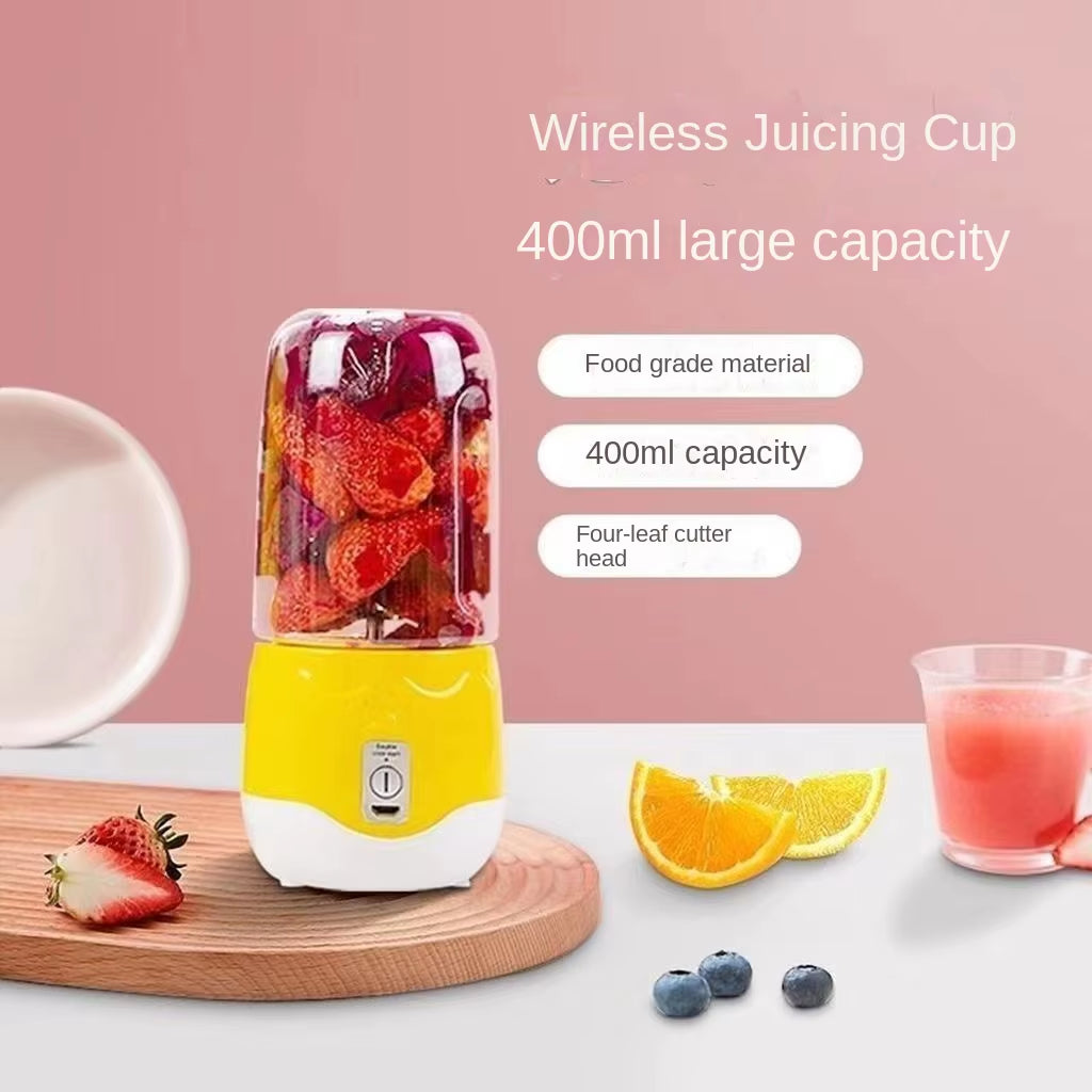 Portable Blender USB Rechargeable Mini Juicer Blender Household Mixer Machine for Juices Shakes and Smoothies Juice Extractor