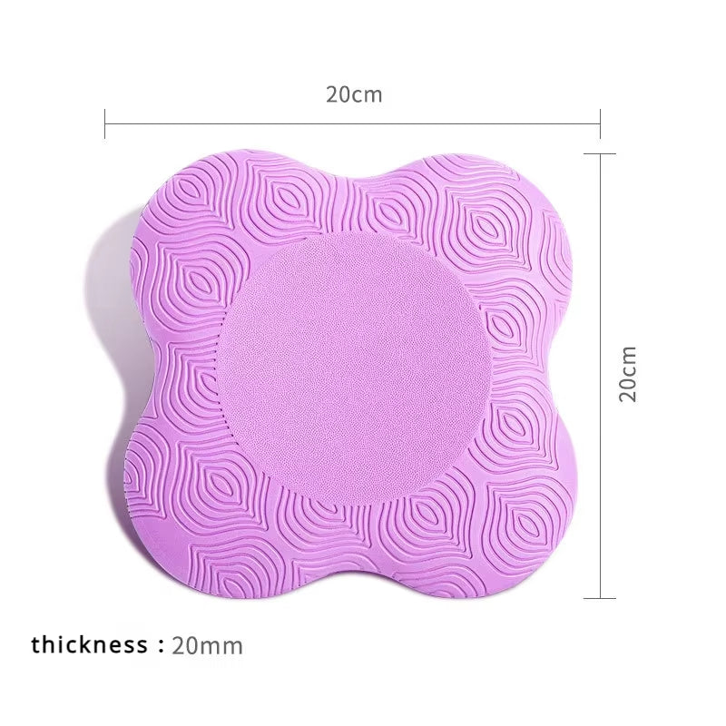 Thicken Yoga Knee Pad Cushion Wrist Hips Hands for Leg Arm Elbows Balance Exercise Fitness Pilates Yoga Mat Plank TPE Mat