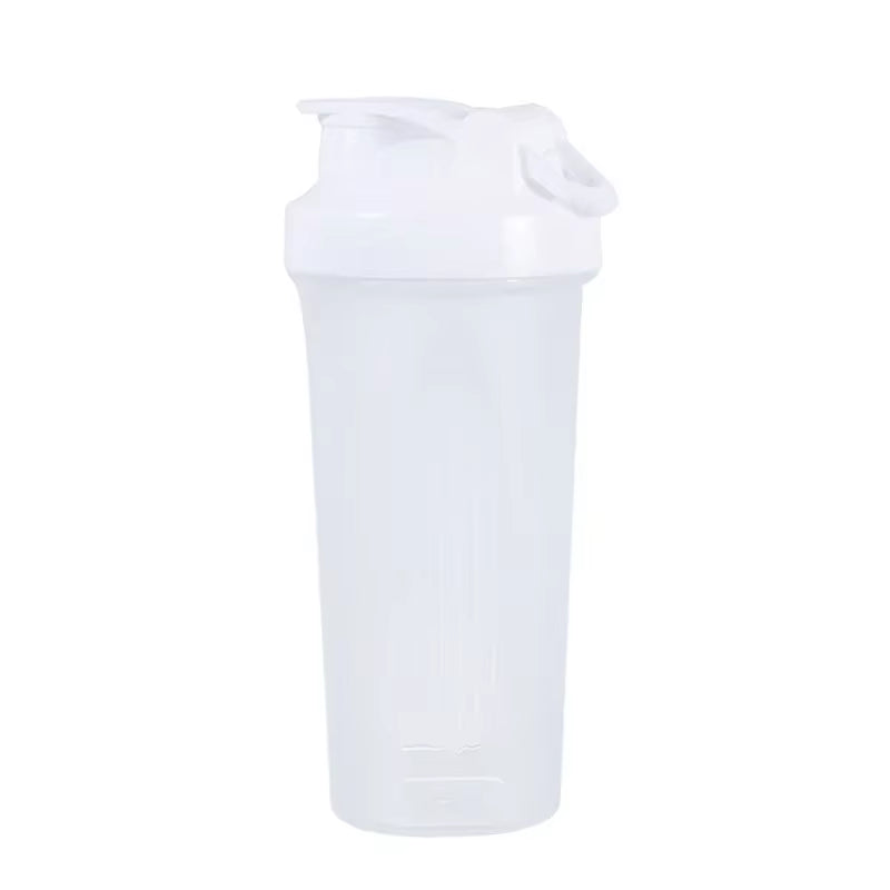 600Ml Portable Protein Powder Shaker Bottle Leak Proof Water Bottle for Gym Fitness Training Sport Shaker Mixing Cup with Scale