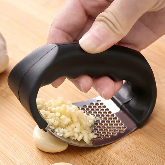 Stainless Steel Garlic Press & Mincer