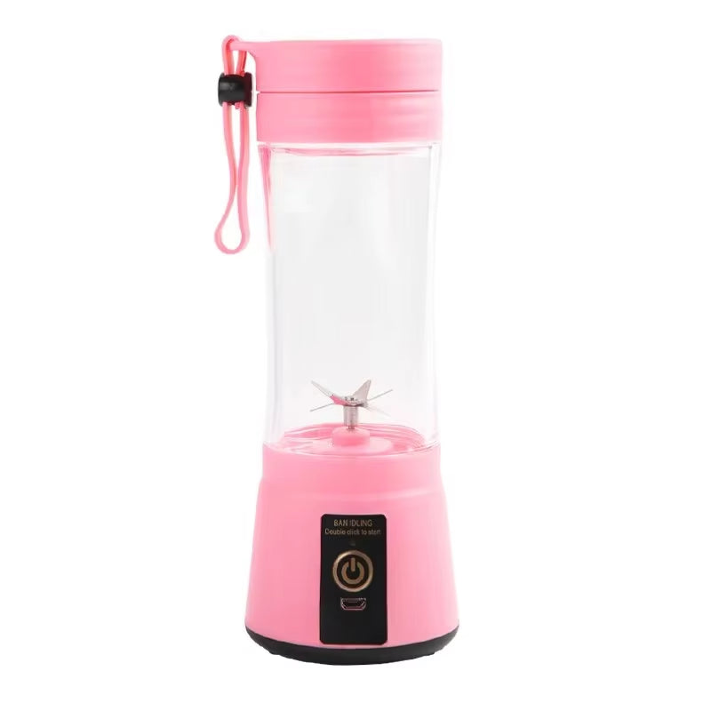 Portable Fruit Juice Blenders Summer Personal Electric Mini Bottle Home USB 6 Blades Juicer Cup Machine for Kitchen