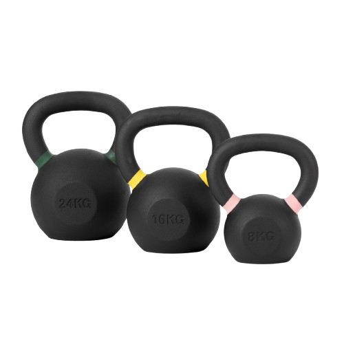 Premium Color Cast Iron Kettlebell for Weightlifting